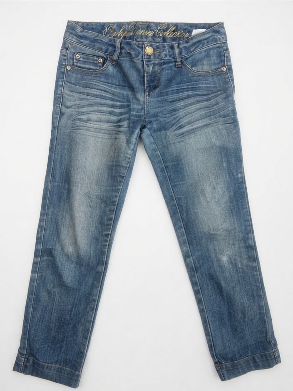 ONLY Denim Collection Y2K Low-Rise Indie Capri Jeans / Size 27